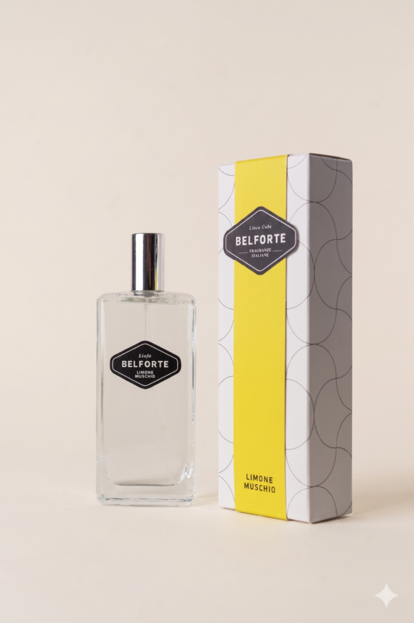 SPRAY AMBIENTE in vetro Limone Muschio 100 ml