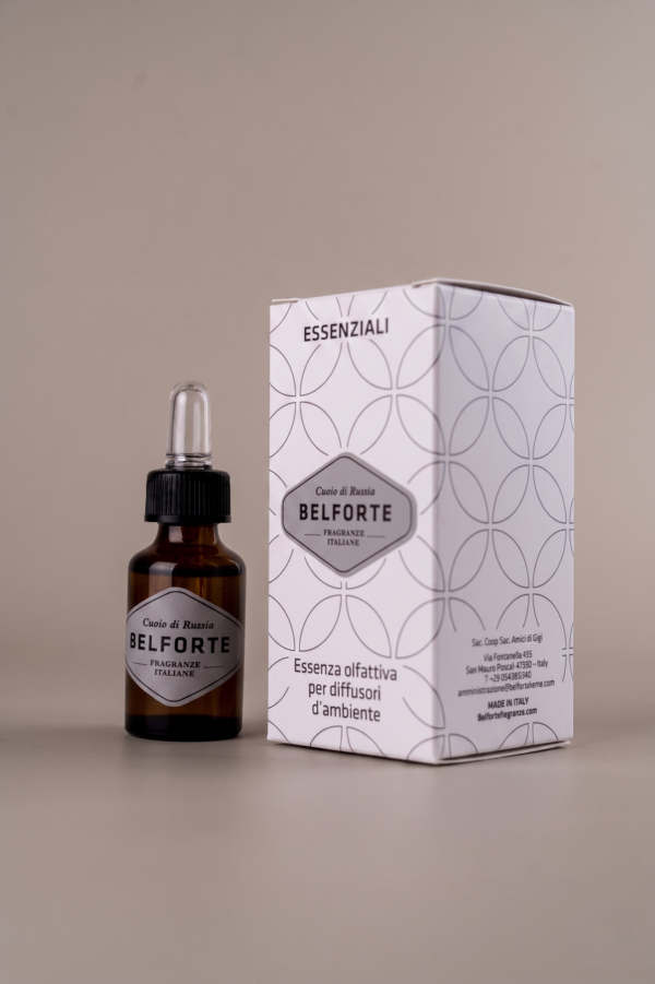 Olio essenziale olfattivo - Cuoio di Russia
