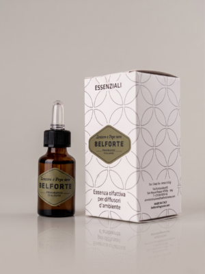 Olio essenziale olfattivo - Zenzero e Pepe Nero