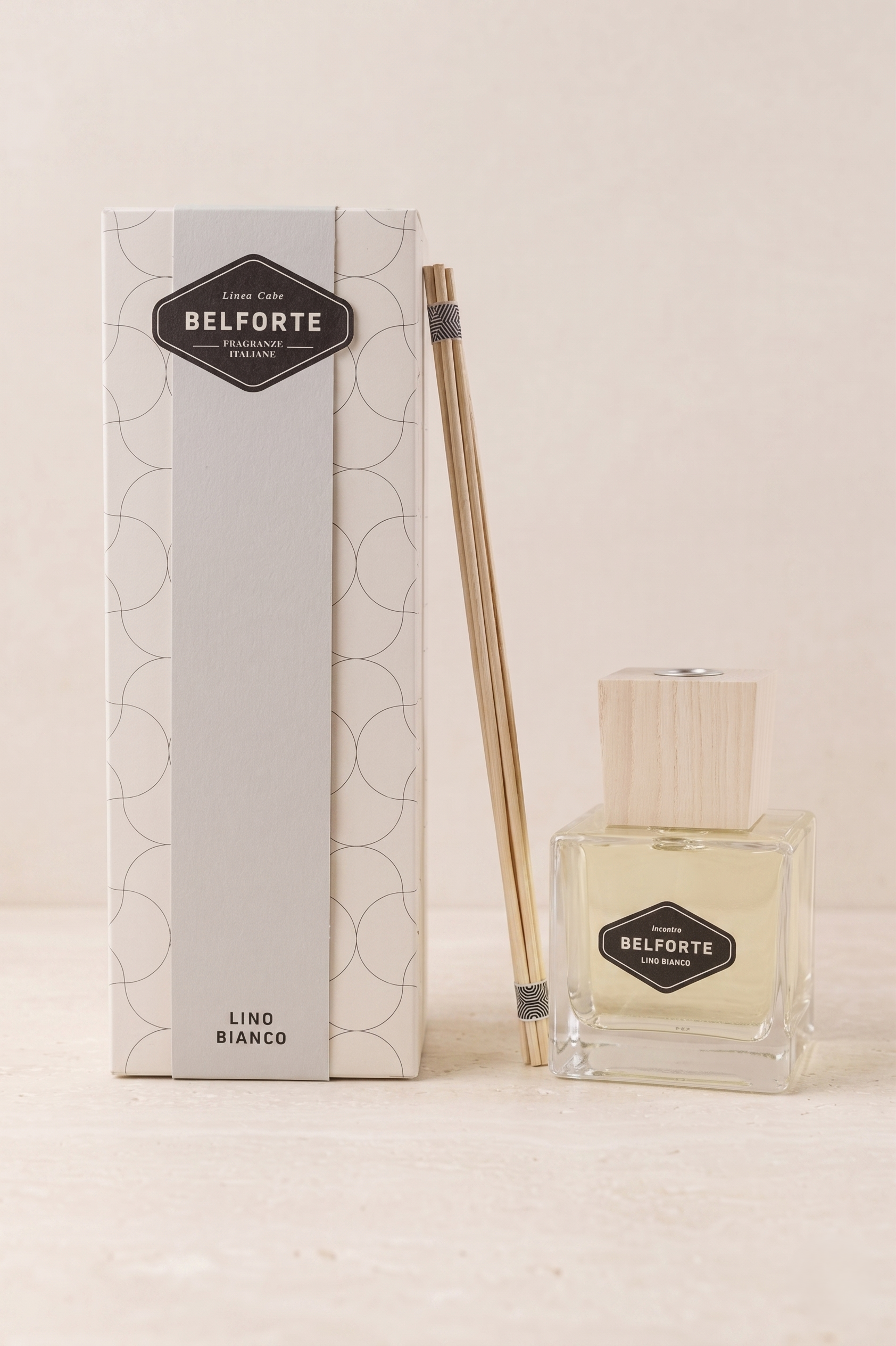 Diffusore bastoncini fragranza LINO BIANCO