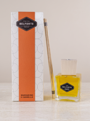 Diffusore bastoncini fragranza MANDARINO E CANNELLA