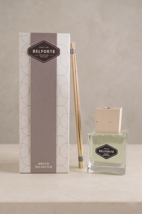 Diffusore bastoncini fragranza MOSTO SELVATICO