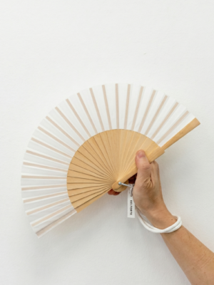 Ventaglio Gift Box Lino Bianco