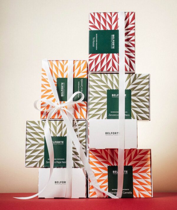 Gift Box Palline di Natale fragranza The Rosso