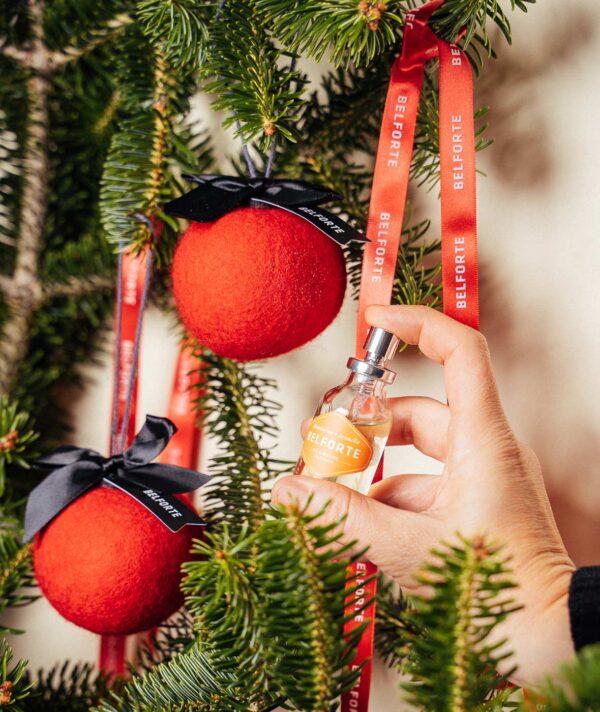 Gift Box Palline di Natale fragranza The Rosso