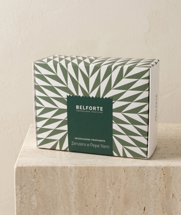 Gift Box Palline di Natale fragranza Zenzero e Pepe Nero