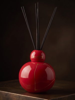 Diffusore Sfera Rossa in Ceramica Crescentini x Belforte