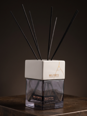 Diffusore Tappo Bianco in Ceramica Kintsugi Crescentini x Belforte
