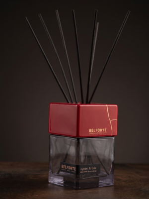Diffusore Tappo Rosso in Ceramica Kintsugi Crescentini x Belforte