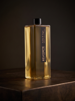 Ricarica Extrait Home Parfum Ambra e Legni 500 ml con Bastoncini